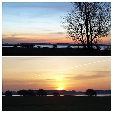 Fantastische Sonnenaufgaenge Ueber Dem Bodden Ummanz